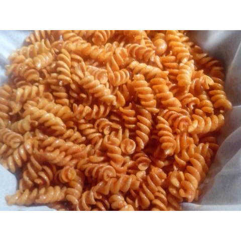 Makaroni Spiral Pedas Daun Jeruk - Makaroni Spiral GCB 1 Kg