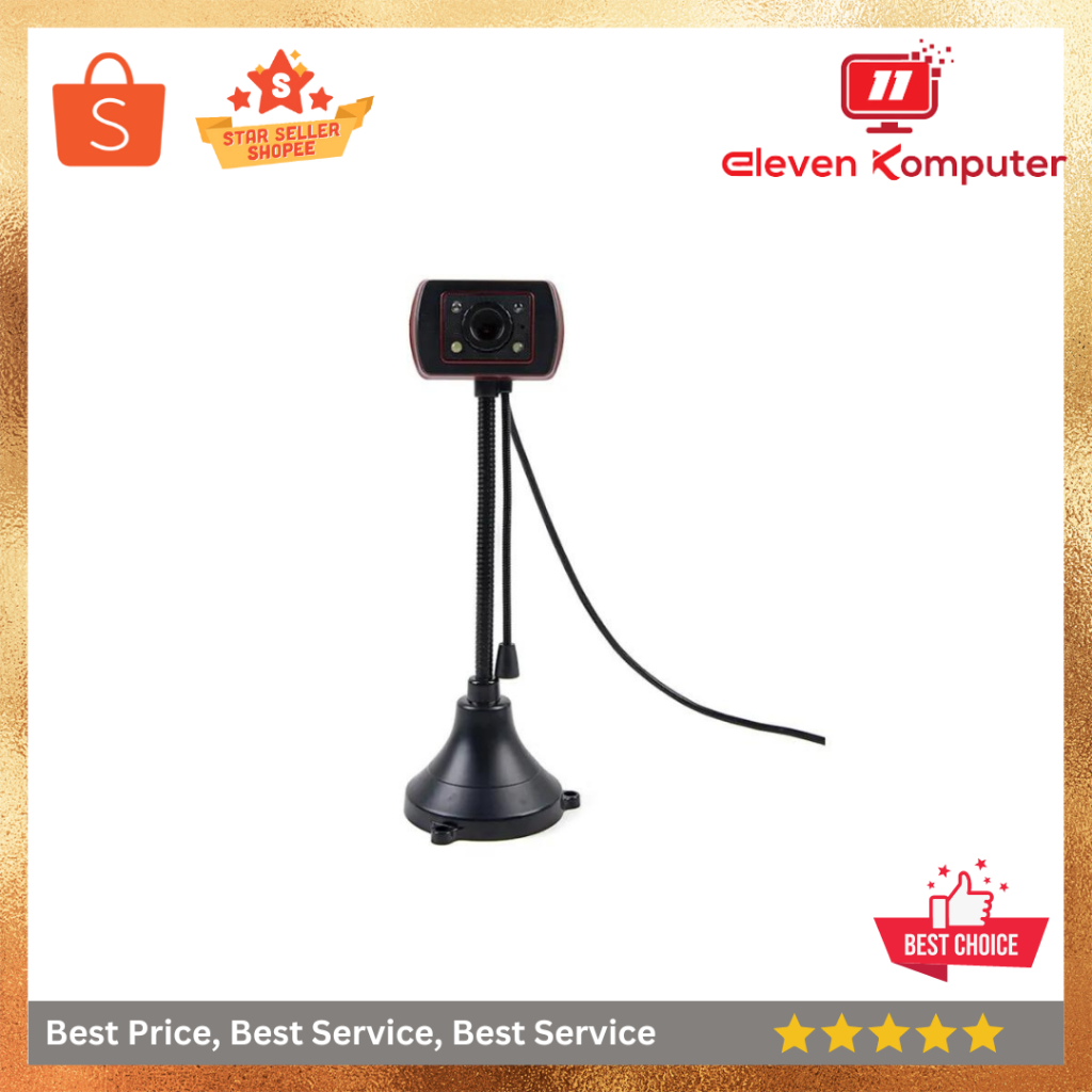 Webcam USB 2.0 Webcam 480P