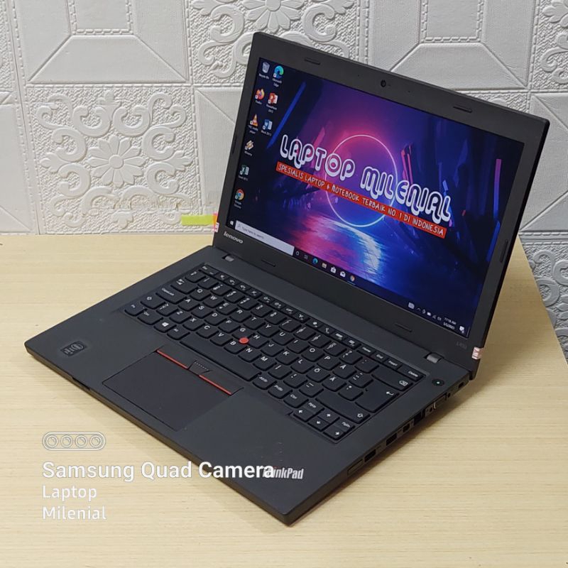 Laptop Lenovo Thinkpad L450 i5 gen 5 RAM 8GB SSD 256GB Win 10 Siap Pakai Bergaransi