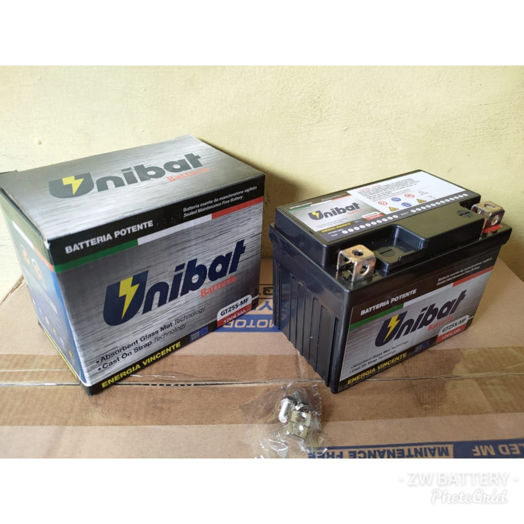 AKI MOTOR MIO SOUL, MIO GT, MIO M3/Z, MIO J, FINO GTZ5S UNIBAT MF