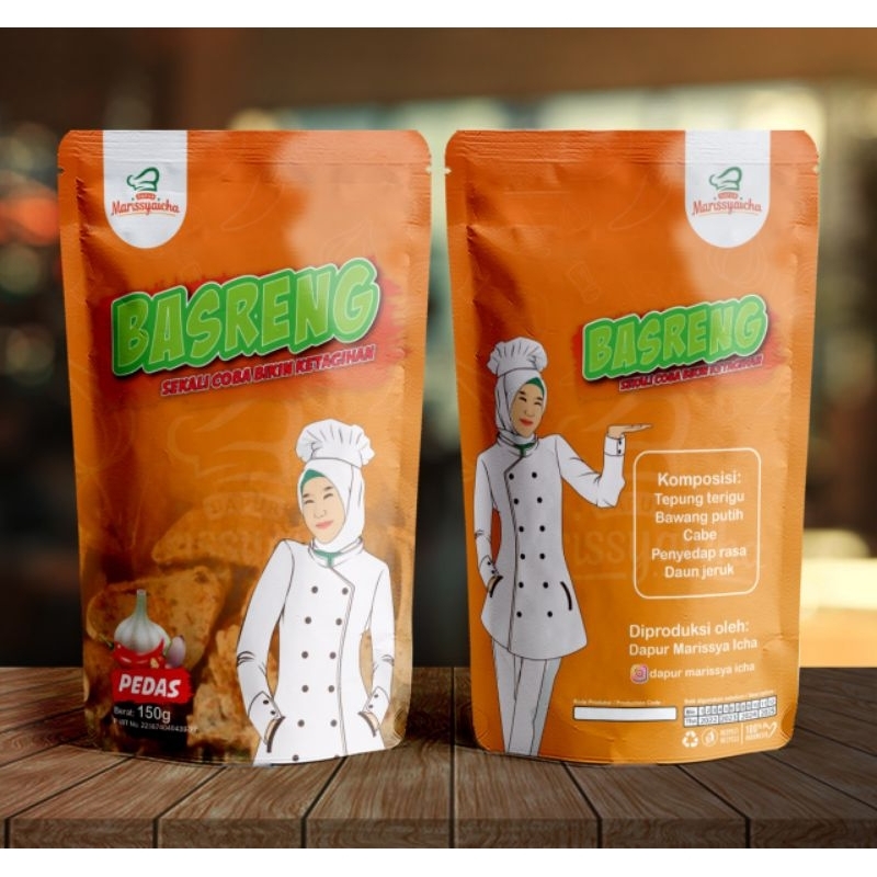

Dapur Marissyaicha Basreng Pedas 150 Gram