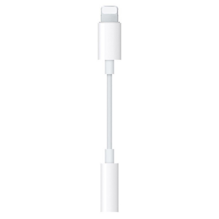 Kabel Lightning ke 3.5 mm Audio Headphone Adapter - JH-001 - White