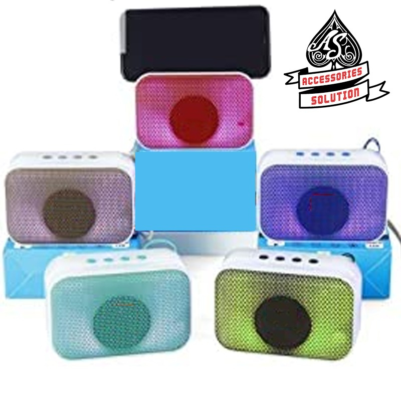 SPEAKER Bluetooth Mini LED Wireless Speaker A011 USB / Speaker Bluetooth T5 Wireless Portable Speaker Mini