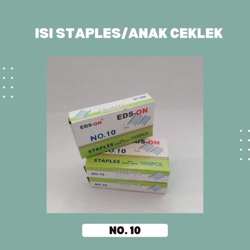 

Isi Staples no.10