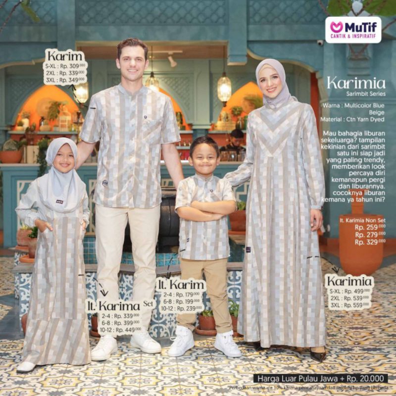 [COD] PROMO MUTIF KARIMIA, MUTIFMAN KARIM SARIMBIT KELUARGA MUTIF || ORIGINAL || Sarimbit Karimia Bl