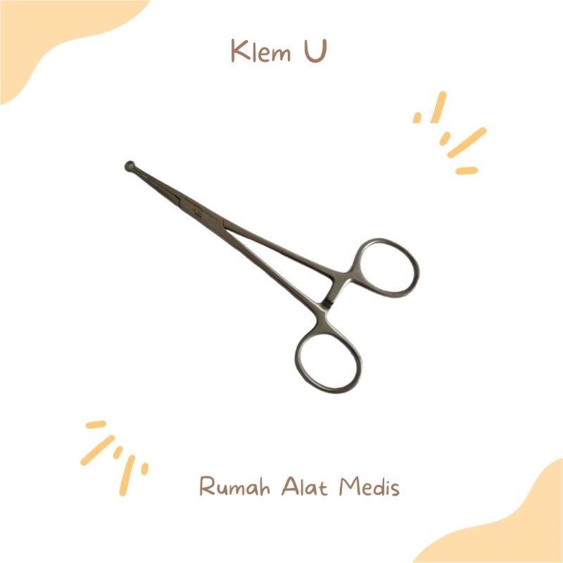 Klem U 14cm/U Clamp 14 cm/Klem Implant