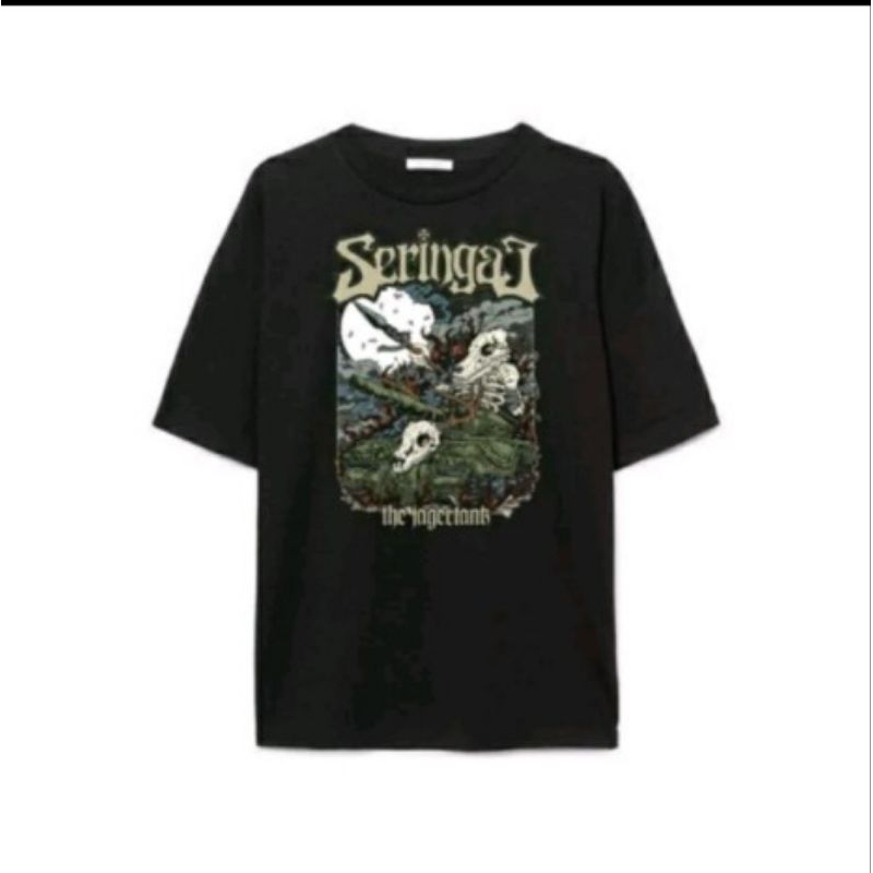 Seringai - The Jagertank - Tshirt Black Official Merch - All Size