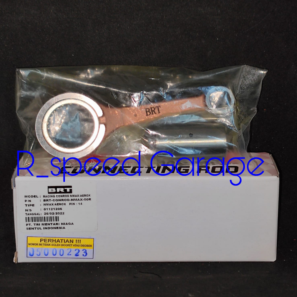 CONNECTING ROD STANG SEHER STROKE UP BRT NMAX & AEROX