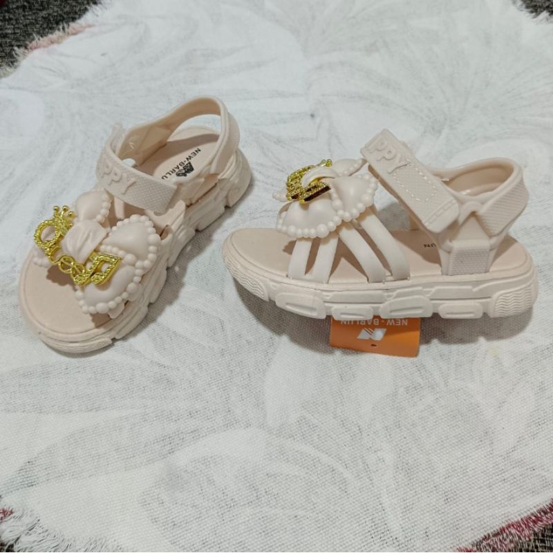 Sandal Tali Anak Perempuan Sandal Balita Sandal Baby Model Pita Import