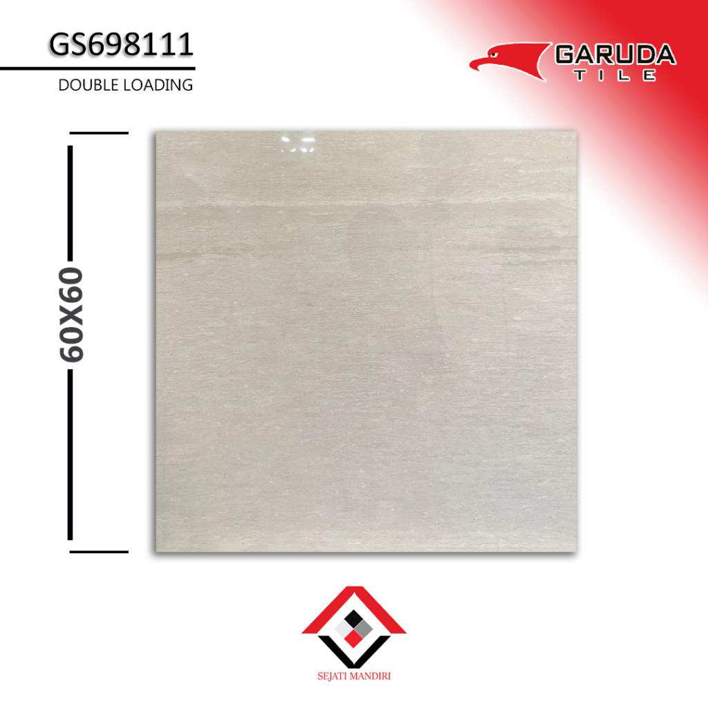 granit 60x60 - motif marmer - garuda gs698111 - double loading