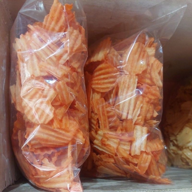 

Keripik Singkong Balado 250 Gram TES