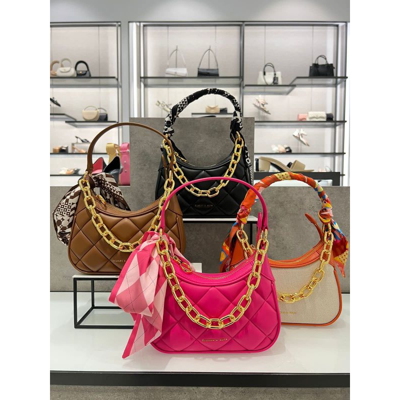 Tas Wanita Top Handle Bag Sling Bag Charles & Keith Original Store