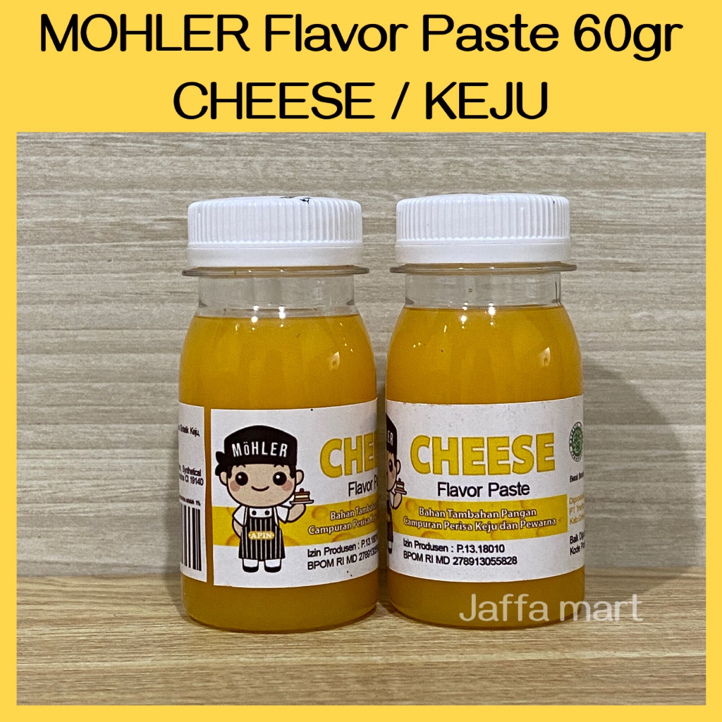 

✨Perisa Pasta Pewarna MOHLER 60gr - CHEESE / KEJU