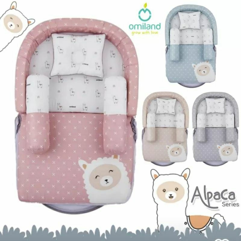 Omiland Kasur Bayi Lipat Alpaca Series