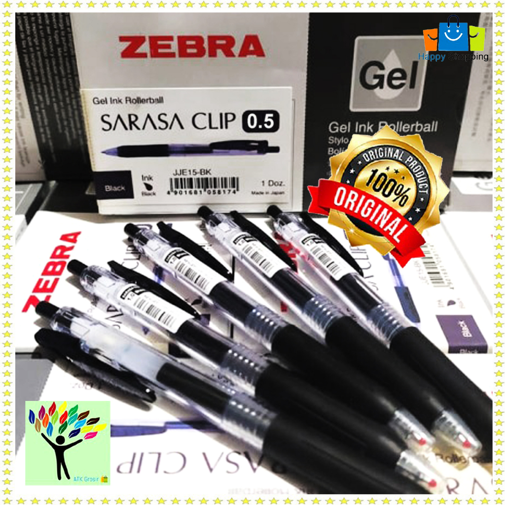 

Pulpen ZEBRA Sarasa Clip 0,5 / Gel Pen Sarasa JJ15