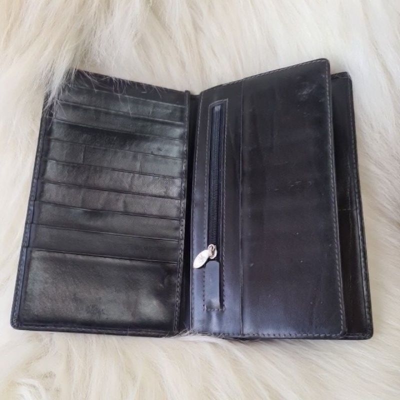 LEATHER WALLET DAVID* BLACK