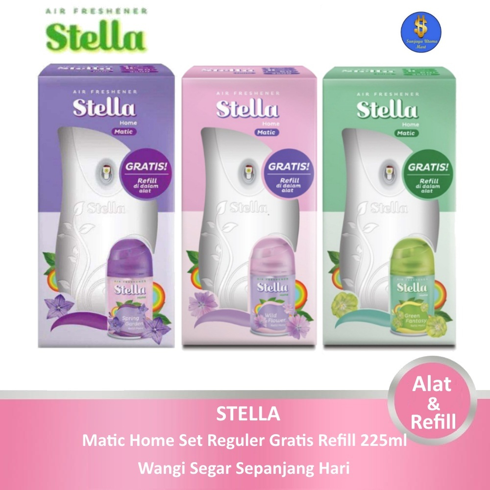 Pengharum Ruangan Stella Matic Alat Set-Stella Alat Pengharum Ruangan
