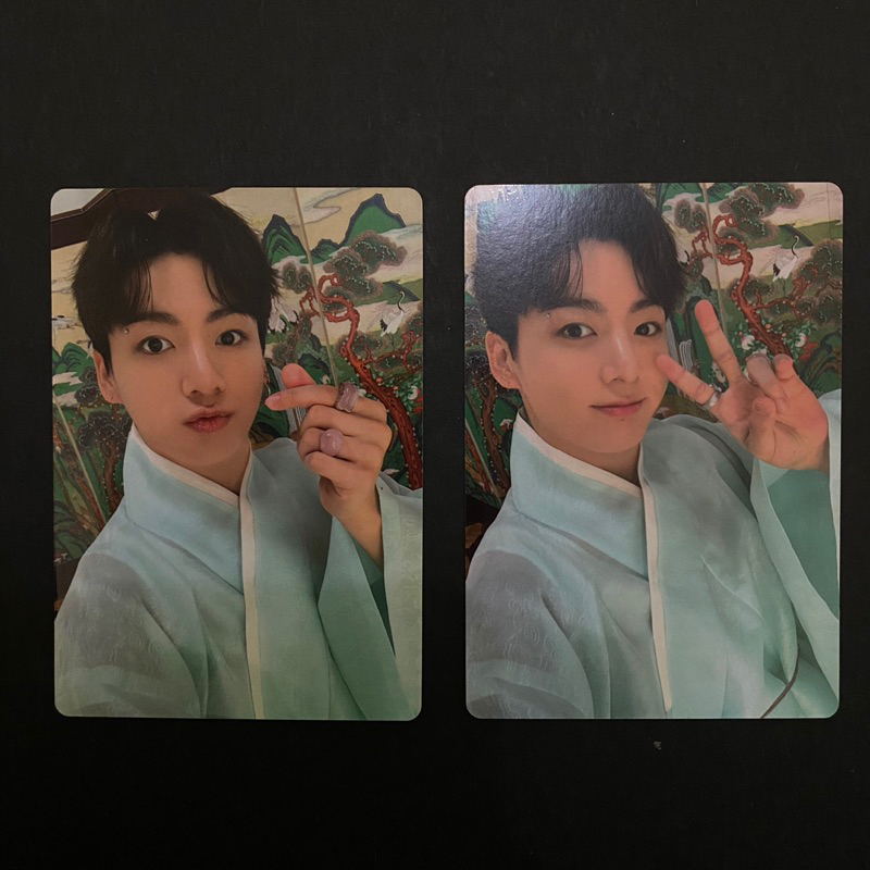 [BOOKED] Special Photocard PC SPC BTS JUNGKOOK Dalmajung 55 56 Set