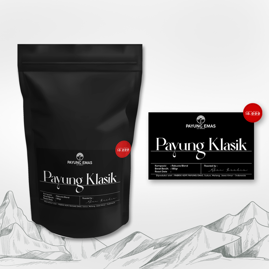 

Kopi Bubuk Payung Klasik - 180gr