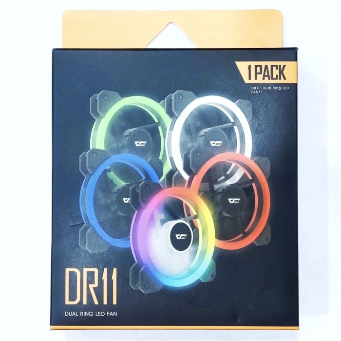 Fan Casing Aigo DarkFlash DR11 120 MM RING LED - RED WHITE BLUE GREEN