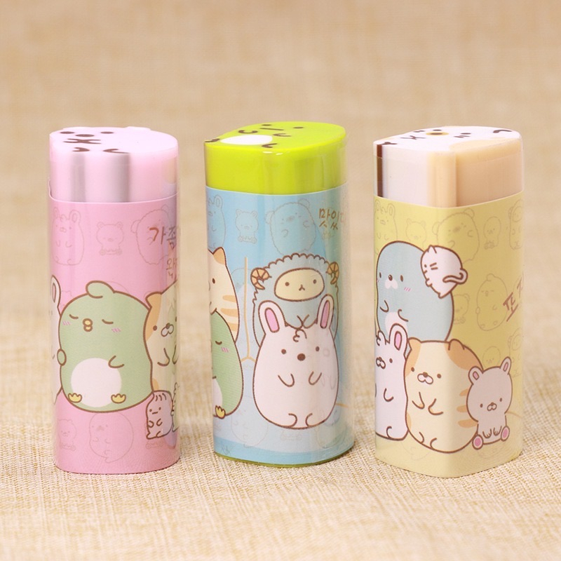 KENSHO Penghapus Karakter Sumikkogurashi Bisa Dipotong Pisah / Cute Eraser