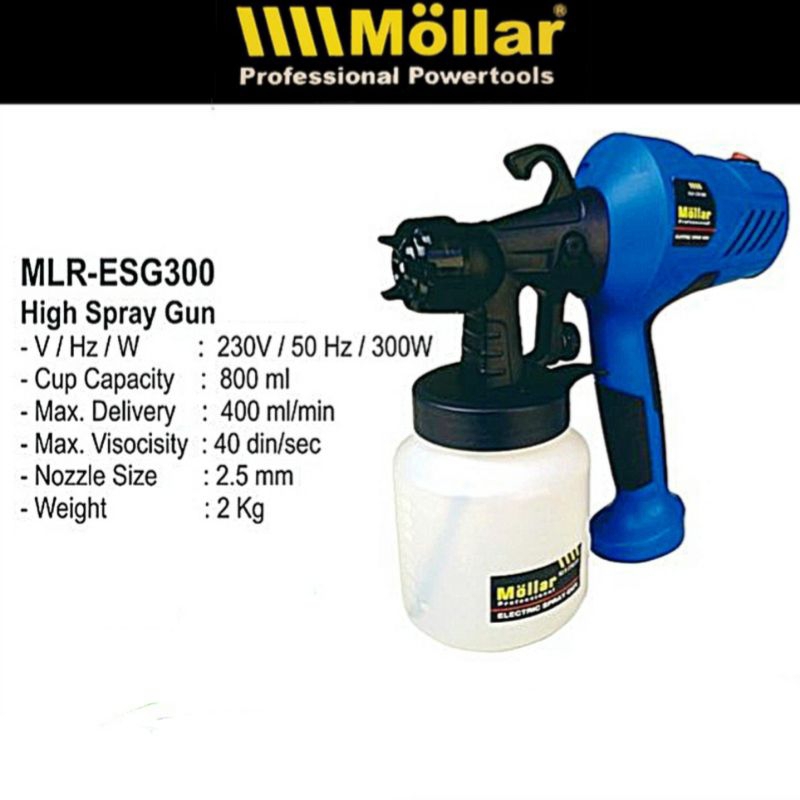 spray gun listrik / semprotan cat mollar best quality product