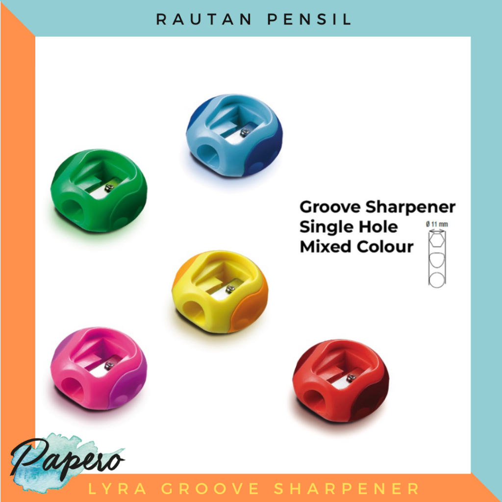 

Rautan Pensil / LYRA Groove Sharpener Single Hole