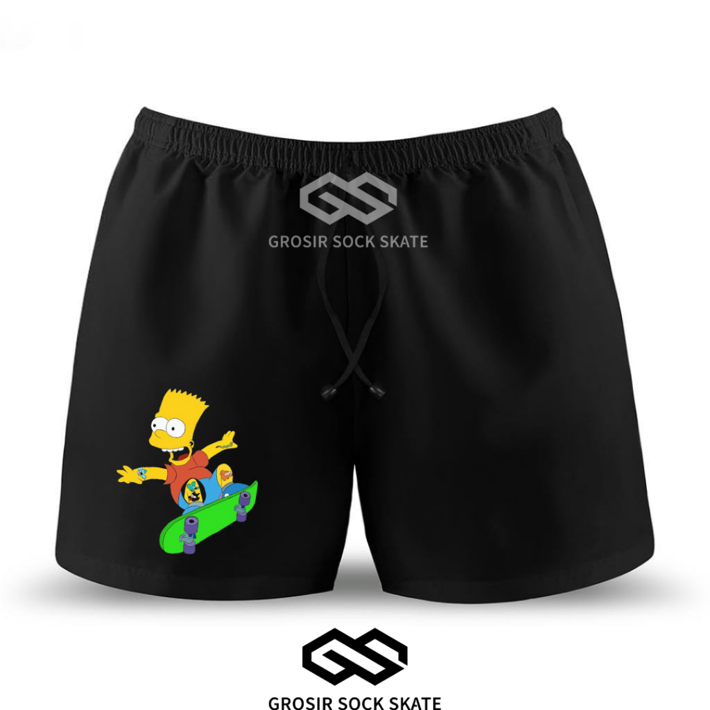 BOXER CELANA PENDEK MUSIC SIMPSONS