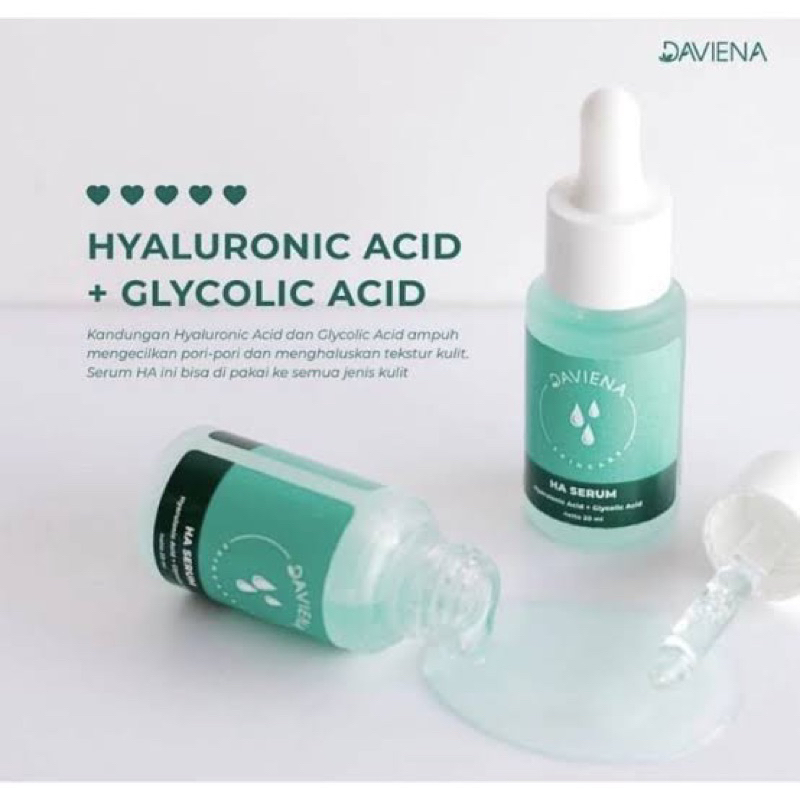 DAVIENA HA SERUM BOPENG DAVIENA SERUM HIJAU PENGHILANG BOPENG