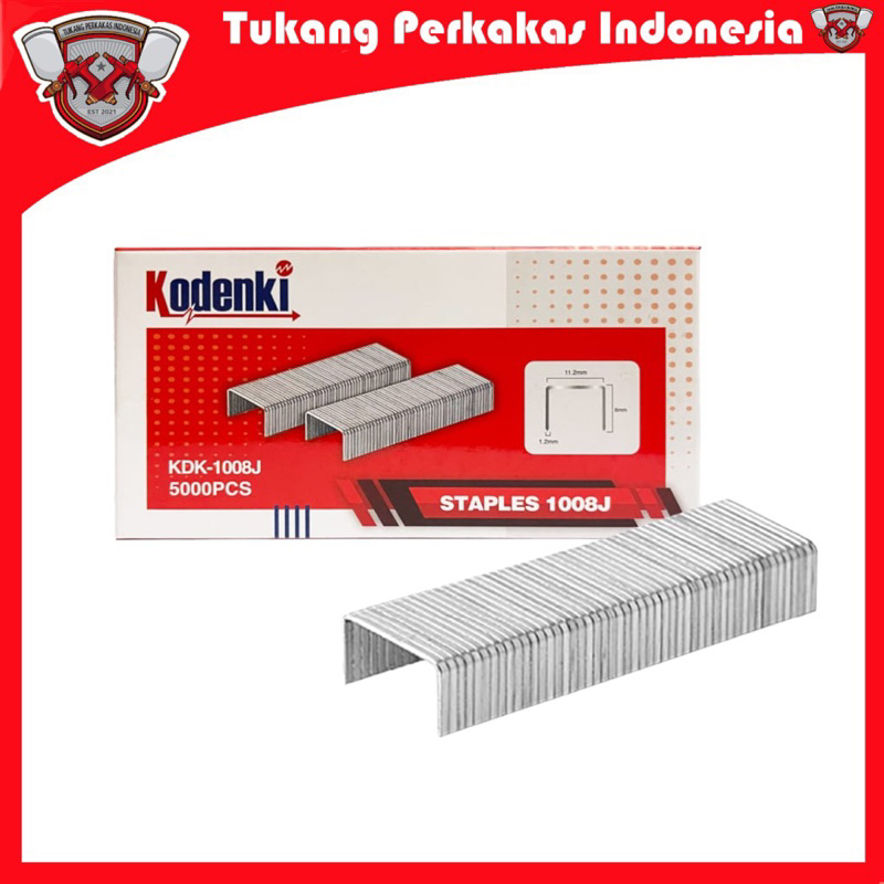 Kodenki isi staples Stapler Paku Tembak 1006J 1008J 1010J 10103J 10106J Stapler