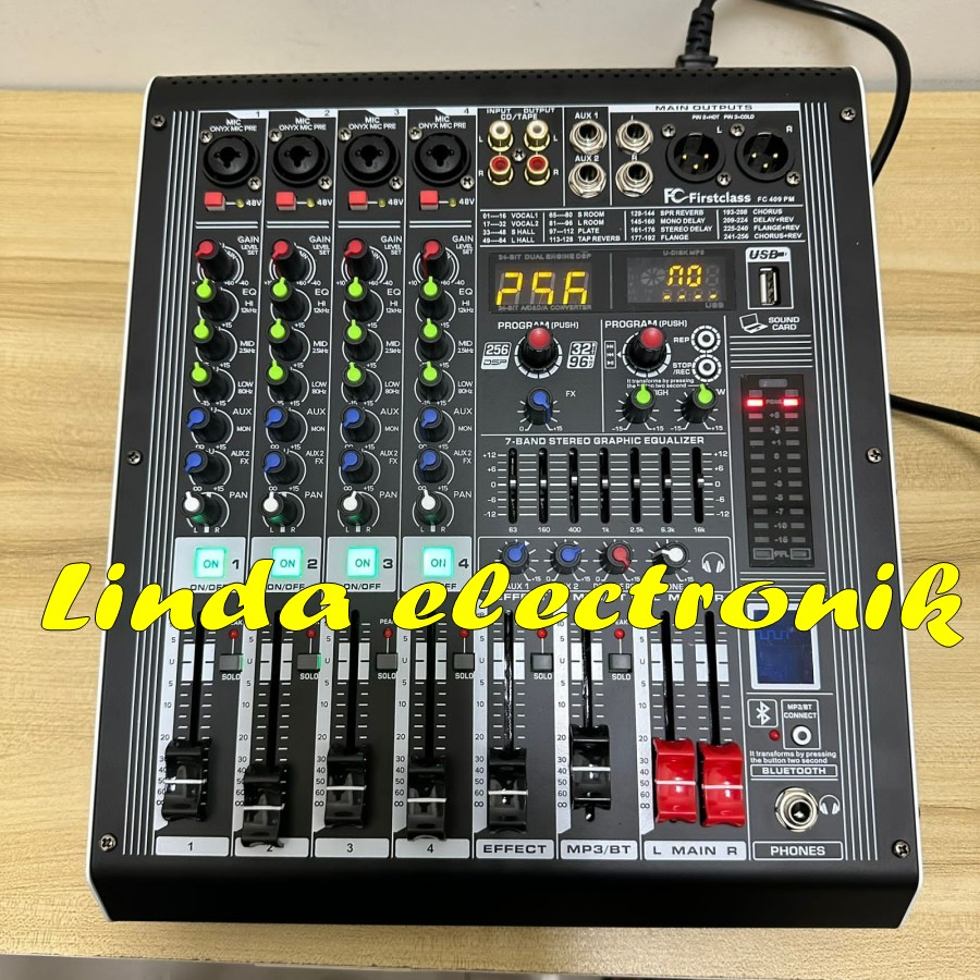 POWER MIXER FIRSTCLASS FC 409 PM / 409PM / FC409 PM (ORIGINAL)500w x 2