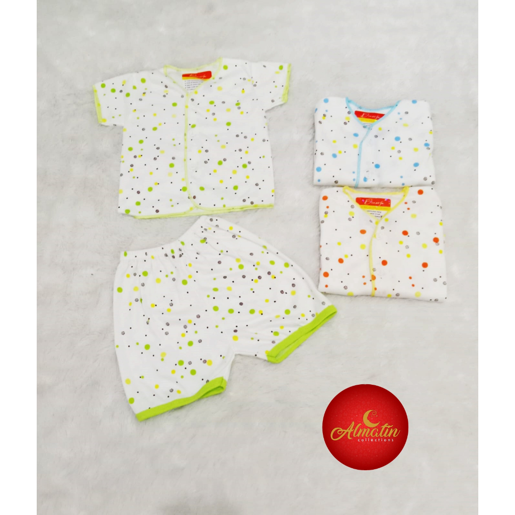 setelan baju bayi baru lahir baju bayi tangan pendek baju bayi 0 - 3 bulan baju bayi newborn