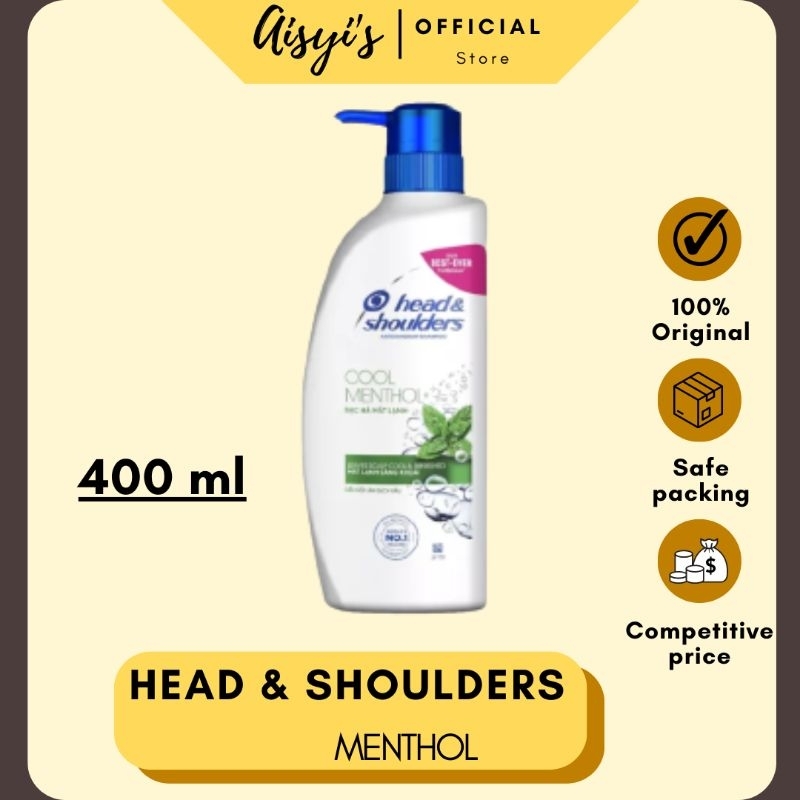 HEAD &amp; SHOULDERS ANTI-DANDRUFF SHAMPOO 400ML