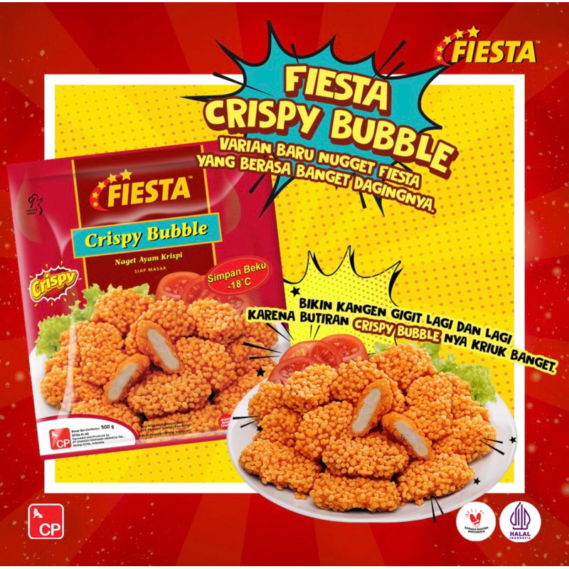 

Fiesta Crispy Bubble 500gr