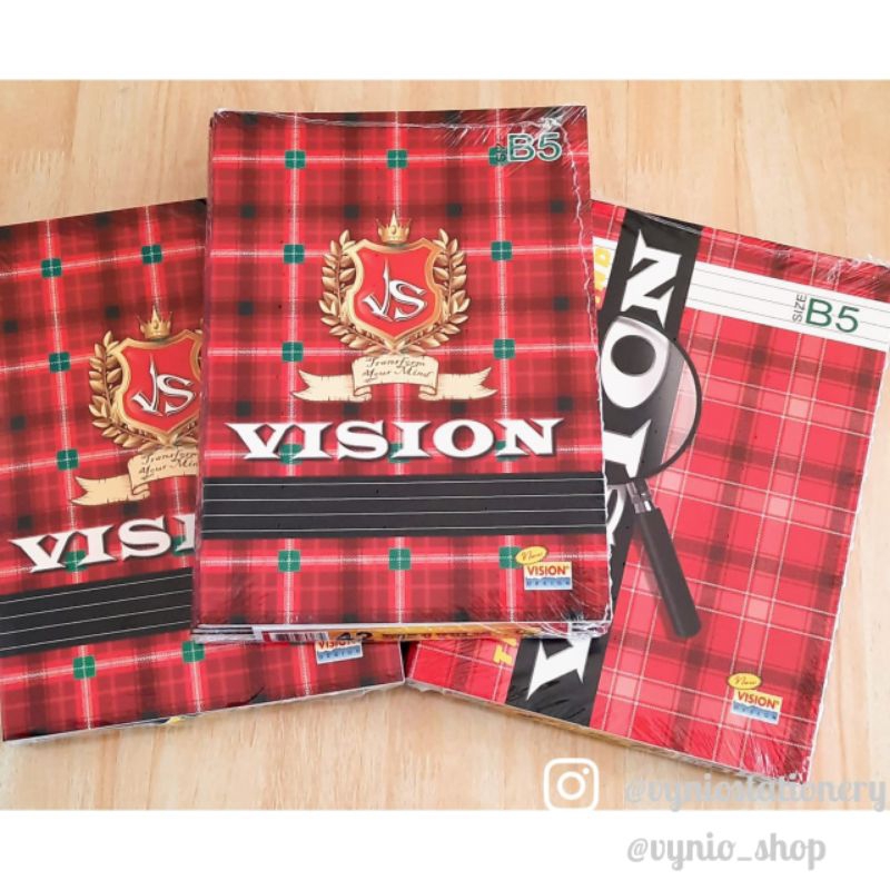 

BUKU TULIS VISION BOXI 42 ( PAK)