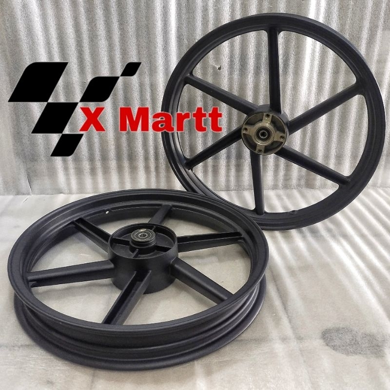 Velg Racing Honda Kharisma Dan Supra 125 Merk V Rossi Sprint Eagle Palang 6 Tapak Lebar