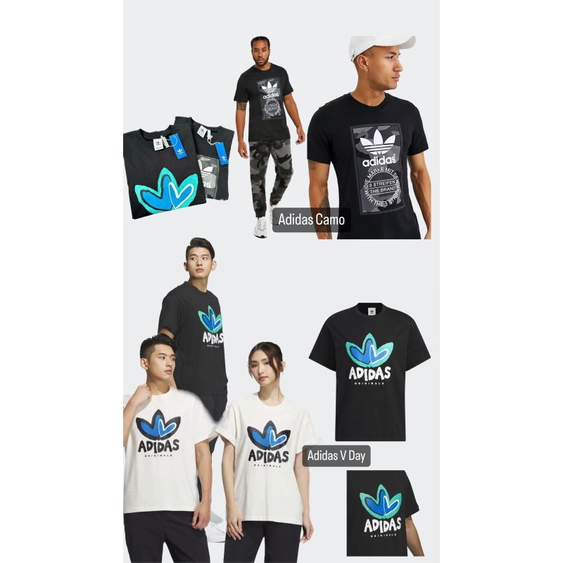 ADDS AdIdas Tshirt Kaos Casual Pria Unisex/ Kaos pria