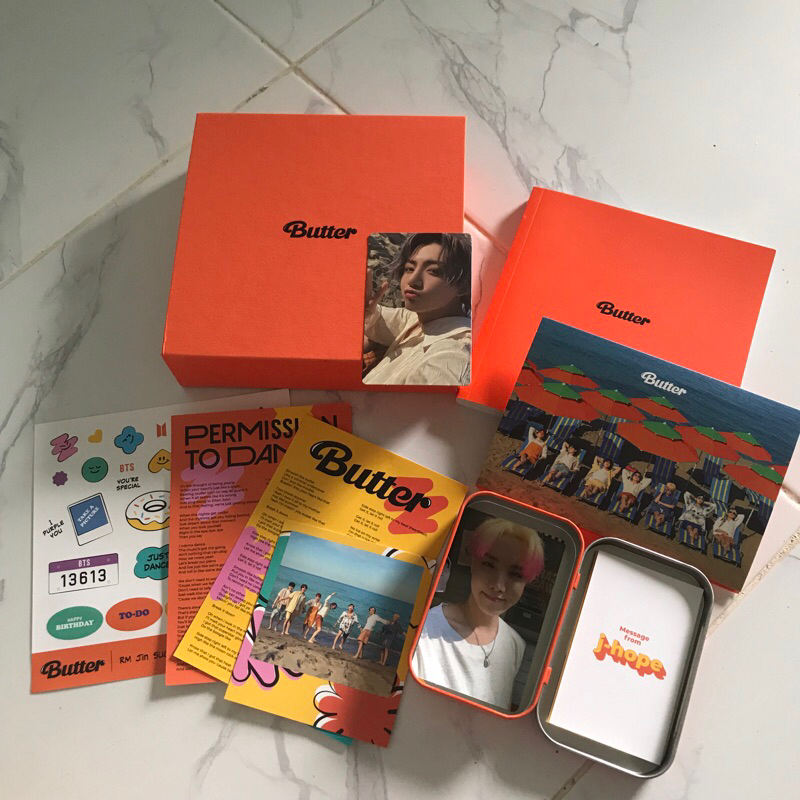 BTS BUTTER ALBUM PEACHES VER PC JK