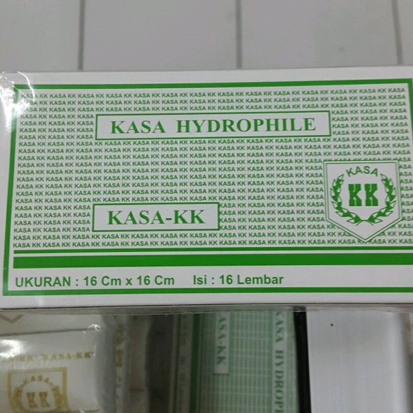 Kasa Hidrofil Steril 16/16 Kasa KK 16 lembar 16 cm x 16 cm