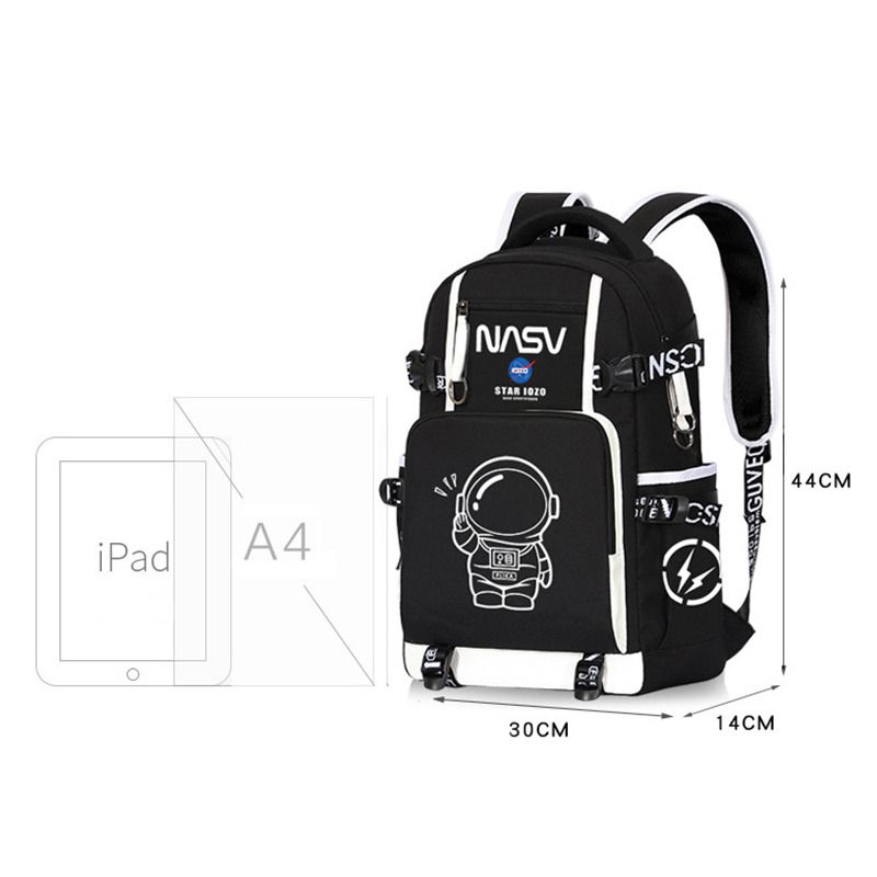 Tas Ransel Astronot Waterproof Multilayer 40x30x13cm