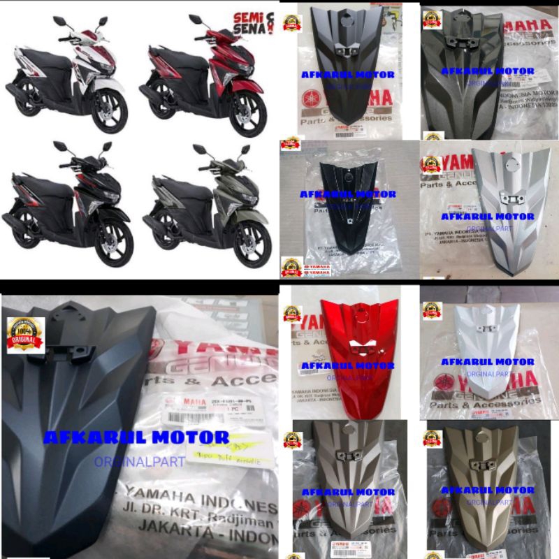 DASI TAMENG DEPAN PLAT NOMOR MIO SOUL GT 125 ORI YGP