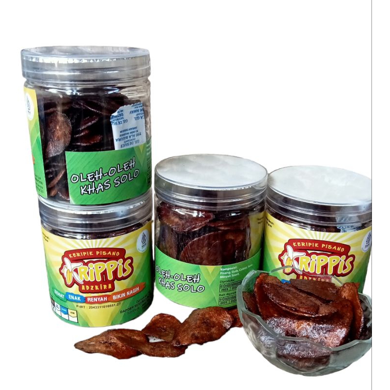 

Keripik Pisang Adzkira Coklat Renyah Khas Solo