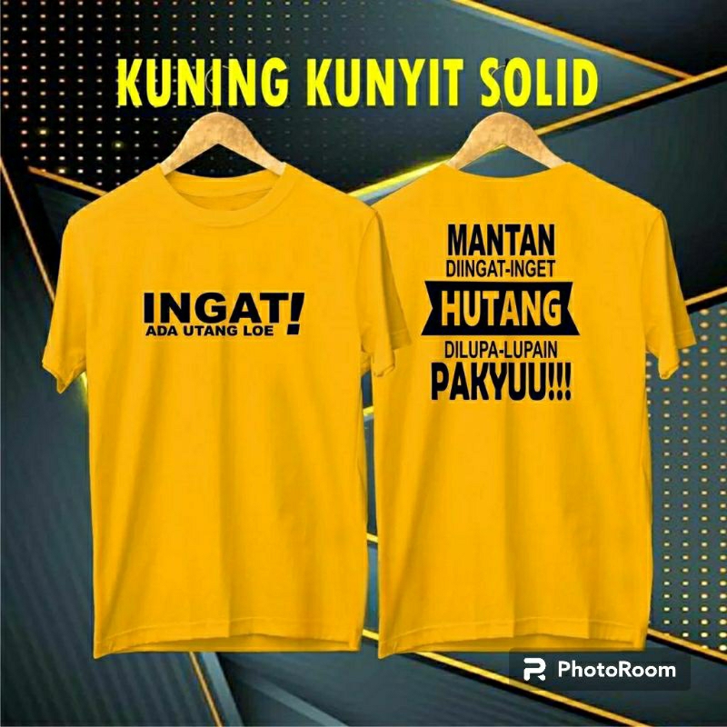 Terviral Kaos DB Ingat Utang Pakyuu /KAOS EKSPRESIKAOS BANDUNG/KAOS MURAH/KAOS DISTRO atasan pria atasan pria