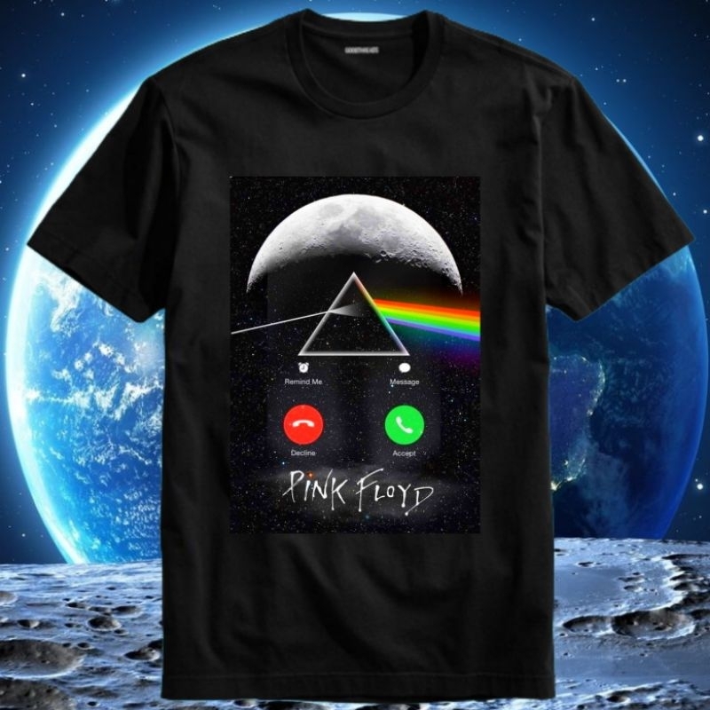 Baju Kaos Tshirt Pria Laki Cowok Cewek Unisex Band Pink Floyd The Wall Monopoly Atom Heart Mother Pr