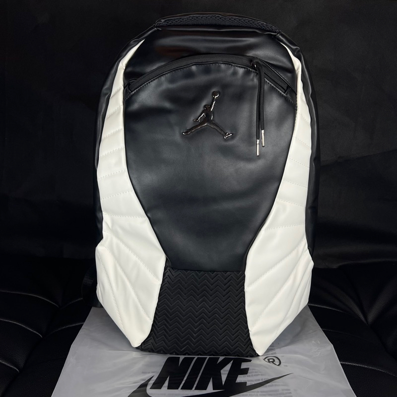 AIR JORDAN RETRO LEATHER BACKPACK / TAS RANSEL JORDAN / TAS JORDAN KULIT / JORDAN BAGPACK