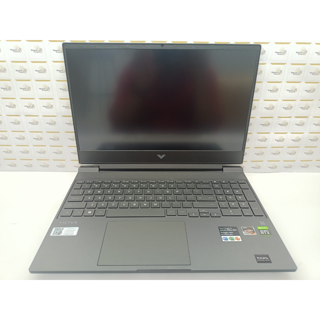 LAPTOP GAMING HP VICTUS RYZEN SERIES RTX3050 16GB 512GB SSD FHD IPS 144HZ WIN11 ORI