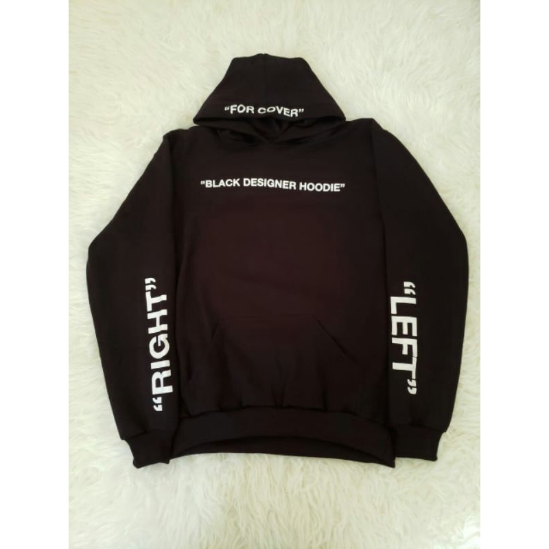 Hoodie Hype fvck-id Black Designer Hoodie Unisex