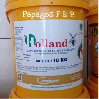 

Butter Holland White Deitolland Premium Unsalted repck 500 gr / gram