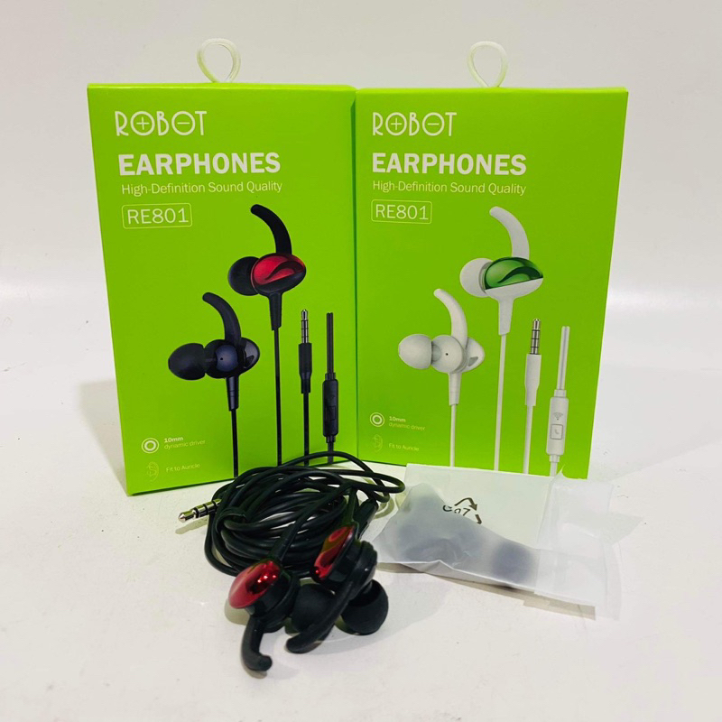 ROBOT RE801 Ultra BASS Headset/earphone handset wire stereo