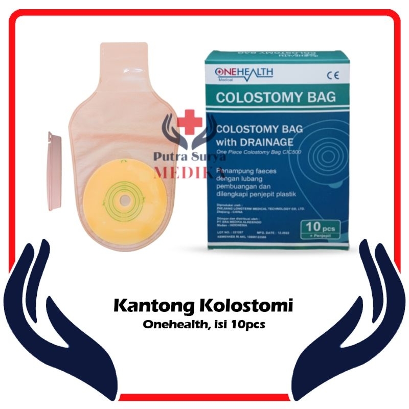 Kantong Kolostomi - Colostomy Bag With Drainage Onehealth